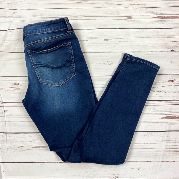 Juniors So Size 11 Stretch Jeggings V - Picture 4 of 7